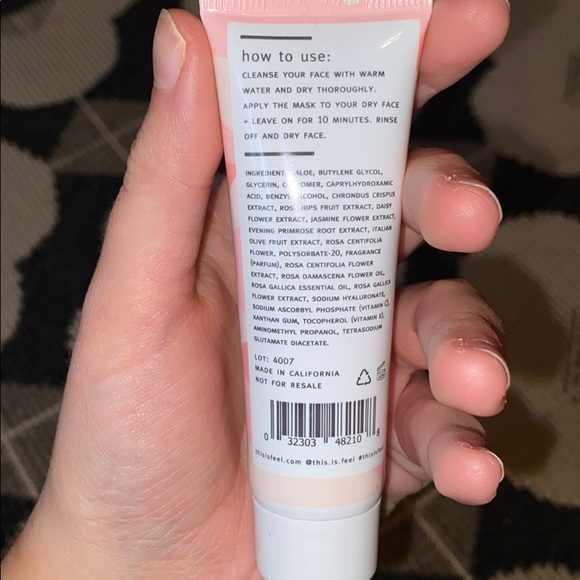 3 for $12 rose face mask - Picture 2 of 5